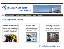 Tablet Screenshot of ctrmaine.com